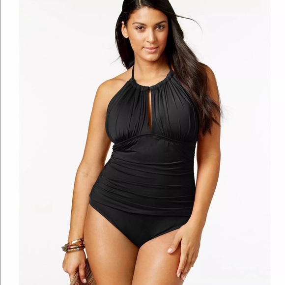 Kenneth Cole Bombshell Keyhole Tummy Control - Picture 2 of 3